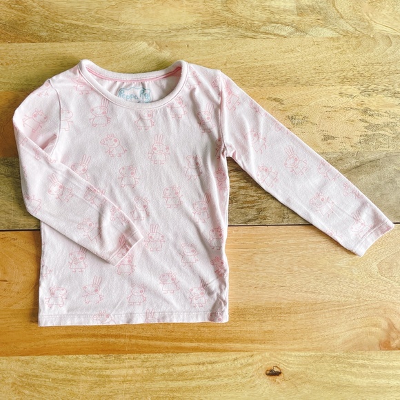 5 for $10 Peppa Pig shirt 4T long sleeve girl's shirt kids toddler top - Picture 5 of 7